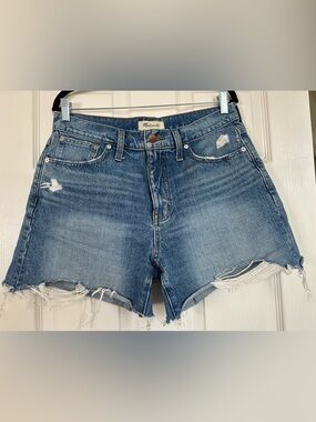 Madewell Light Blue Denim Jean Shorts